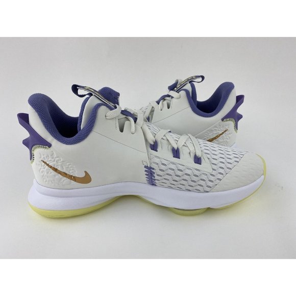 NEW Nike LeBron Witness 5 Summit White Men's Basketball Shoes Sneakers - Picture 5 of 12